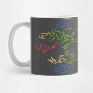 Avatar Map Outline (Neon) Mug